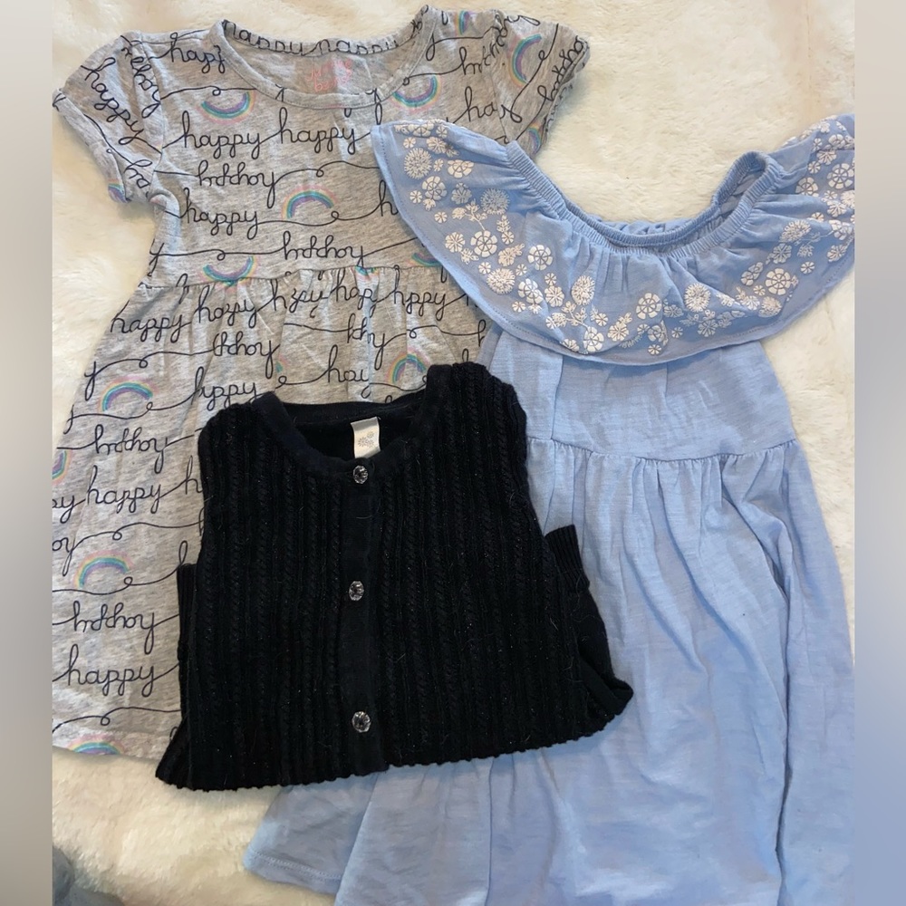 3T dresses with sweater